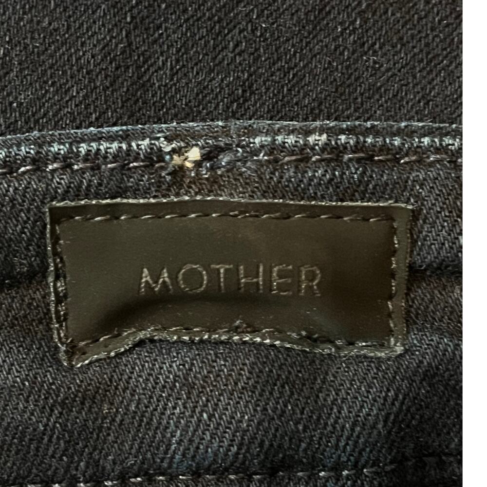 Mother Jeans The Pixie Ankle Fray fray dark blue size 25 - Picture 4 of 6